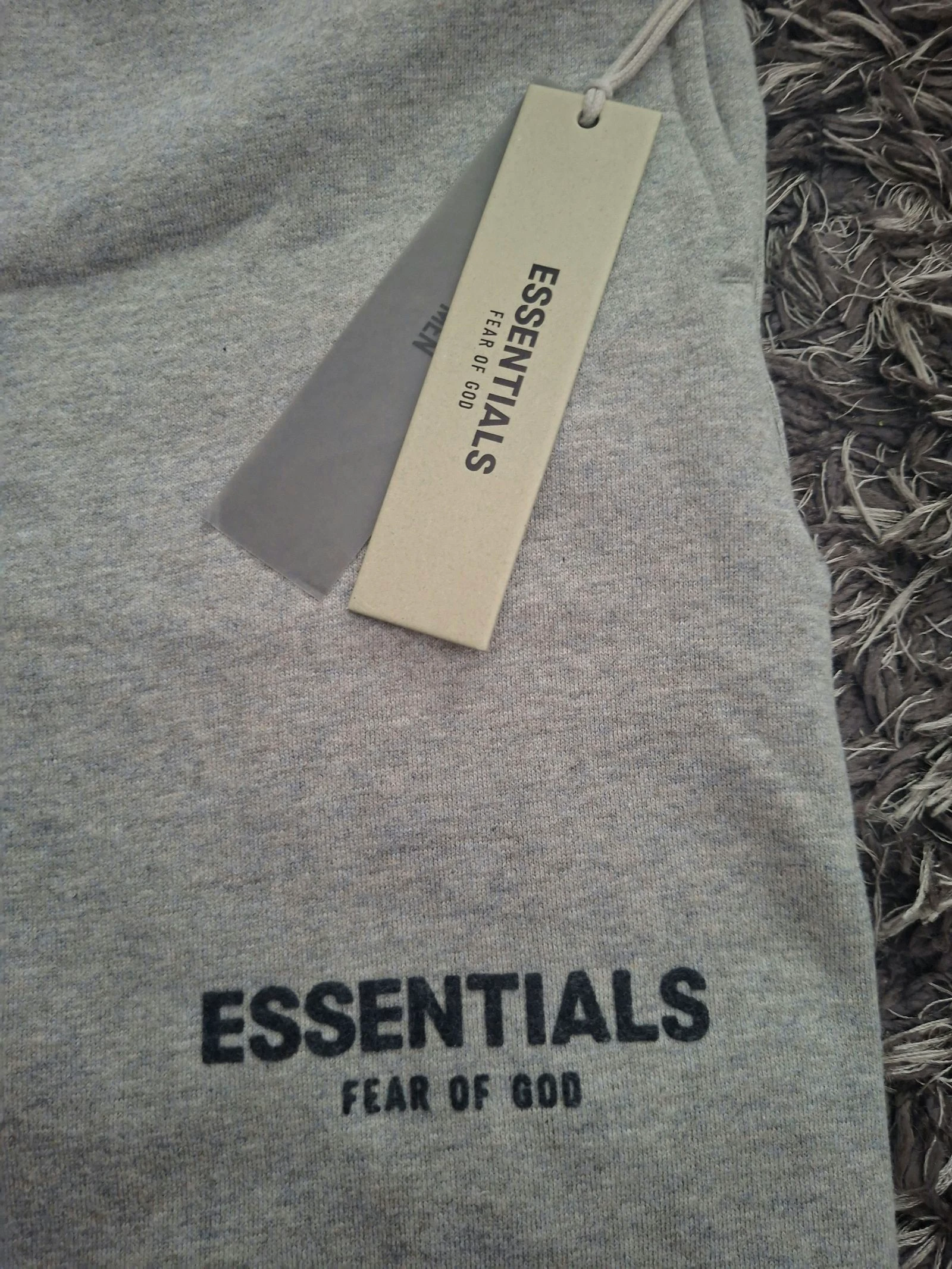 Essentials Fear Of God grijze korte broeken maat S – photo 8